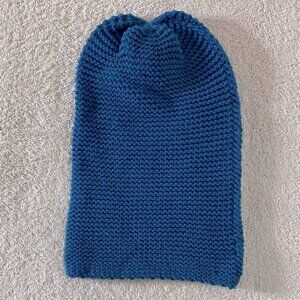GAP Turquoise Crochet Knit Toque Hat Beanie